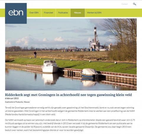 Schermafbeelding website ebn.nl